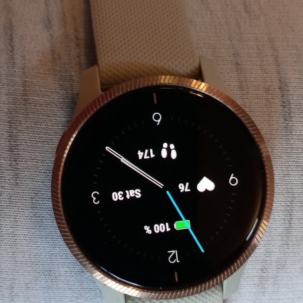 Garmin venue watch tracker
